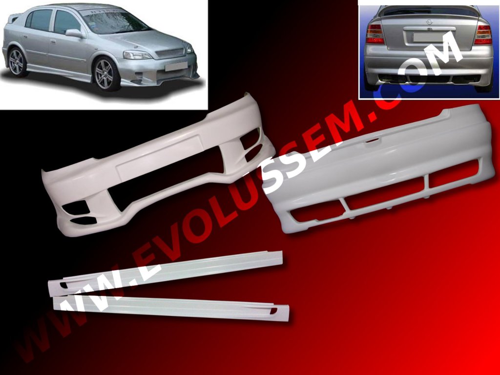 Kit carrosserie Evolussem Radical OPEL Astra G 3 portes