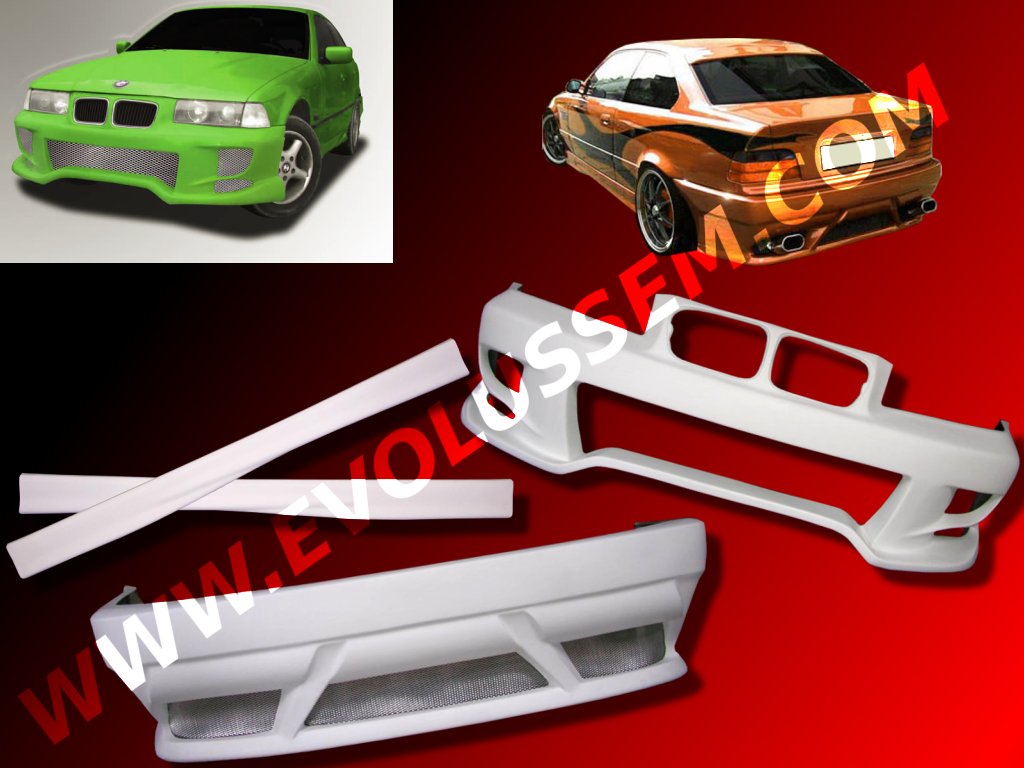 Kit carrosserie Evolussem Evolution BMW E36 Touring (Break)