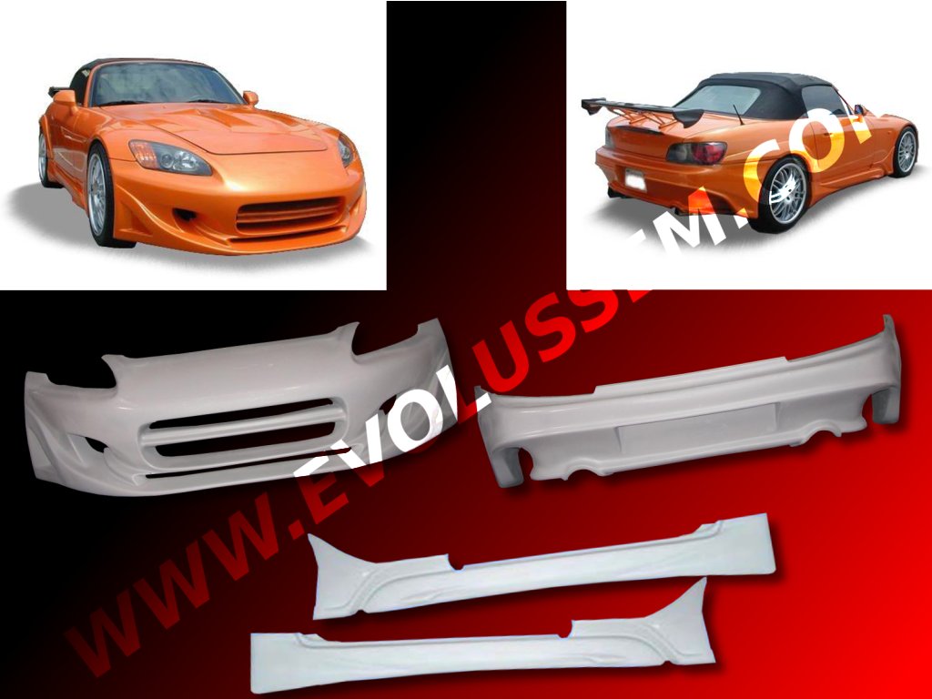 Kit carrosserie Evolussem Extrem HONDA S2000 Kit carrosserie Evolussem Extrem HONDA S2000