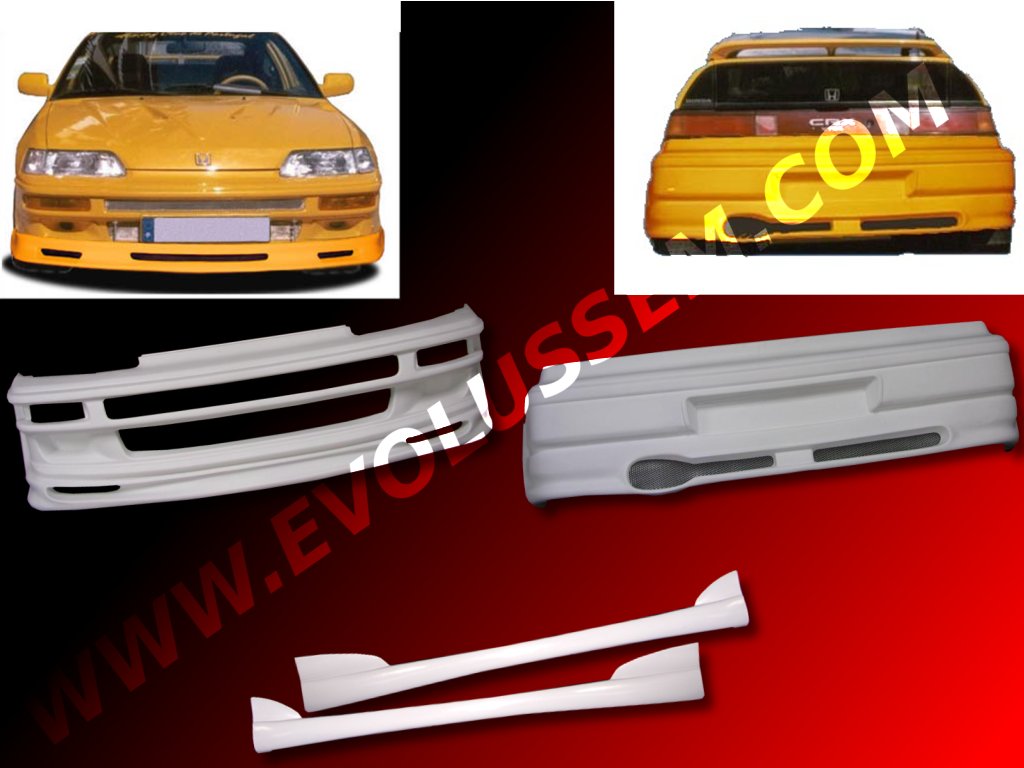 Kit carrosserie Evolussem Maxi HONDA CRX phase 1 Kit carrosserie Evolussem Maxi HONDA CRX phase 1