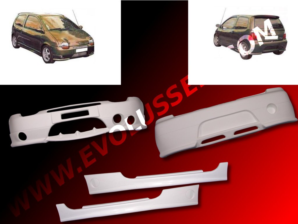 Kit carrosserie Evolussem Maxi RENAULT Twingo de 93 � 06