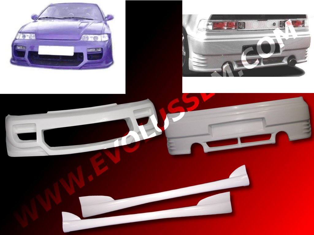 Kit carrosserie Evolussem Racer HONDA CRX phase 1 Kit carrosserie Evolussem Racer HONDA CRX phase 1