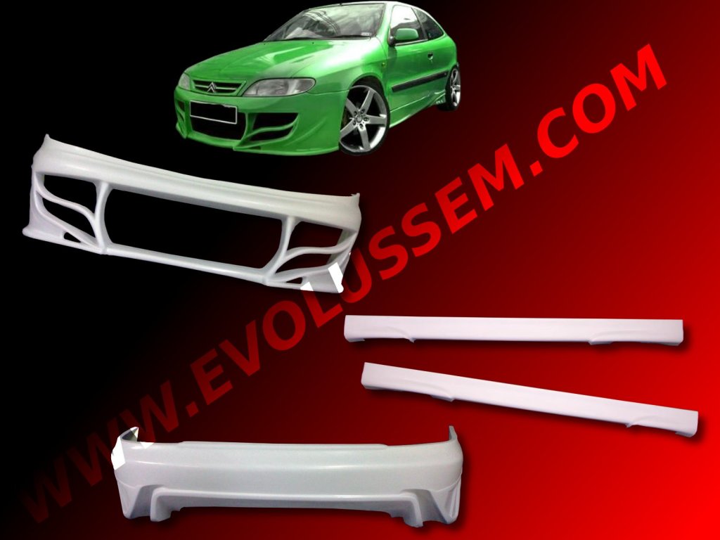 Kit carrosserie Evolussem Racer CITROEN Xsara 00-06 3 portes